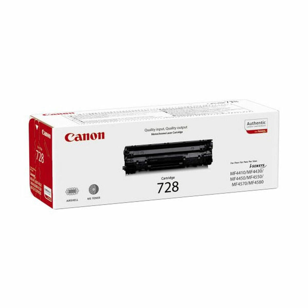 Toner Til Printer Canon Crg 728 Sort