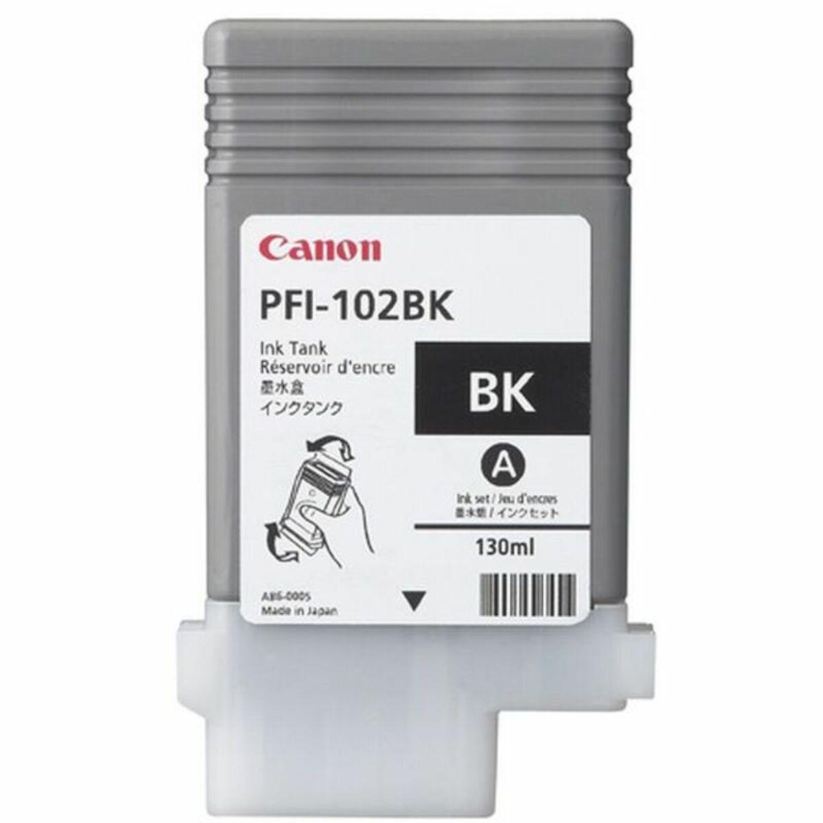 Toner Til Printer Canon Pfi 102bk Sort