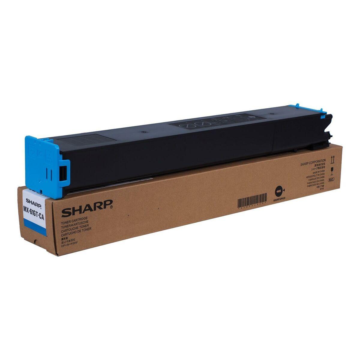 Toner Til Printer Sharp Mx61gtca Cyan