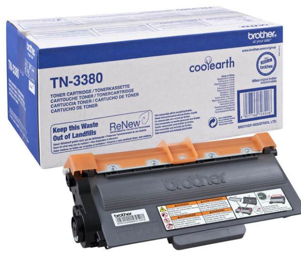 Tonerpatron Brother 3380 Sort Til 000 Sider