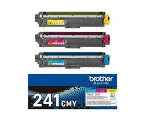 Tonerpatron Sæt Brother 241cmy Cyan Magenta Gul Pack