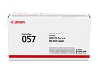 Tonerpatron Sort Canon 057 100 Sider