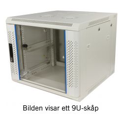 Toten System Wall Cabinet 600x600 Glass Door White Tilbehør Til Computer