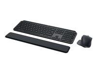 Trådløst Tastatur Mus Logitech Keys Combo Grafit