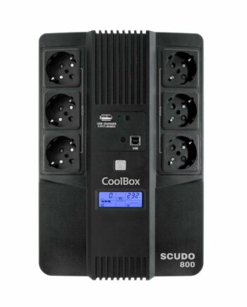 Ups Strømforsyning Coolbox Scudo 800 Interaktiv 800 480