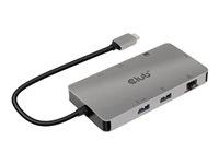 Usb Dockingstation Club3d Csv 1593   Grå