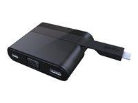 Usb Dockingstation Med Vga Club Csv 1532 Sort