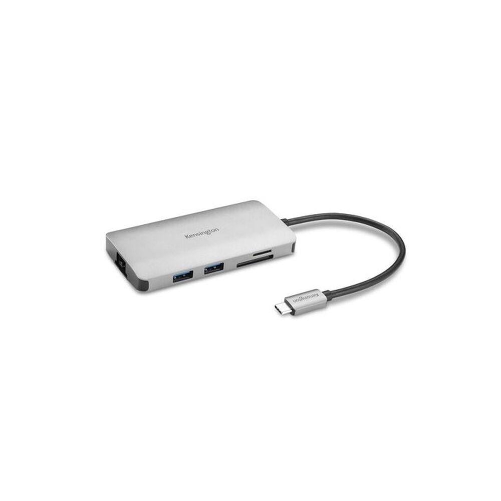 Usb Hub Kensington K33820ww Sølv Sort