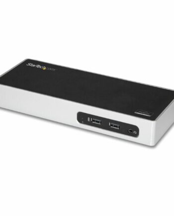 Usb Hub Startech Dk30add Dockingstation Sort Sølv