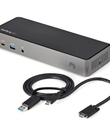 Usb Hub Startech Dk31c3hdpdue Dockingstation Grå Sort