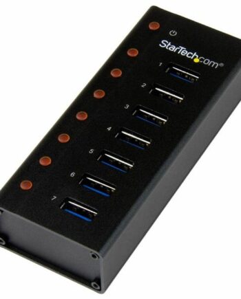 Usb Hub Startech Porte Usb Aluminium Sort