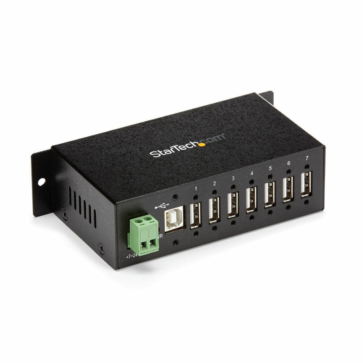 Usb Hub Startech Ports Usb Sort Stål St7200usbm