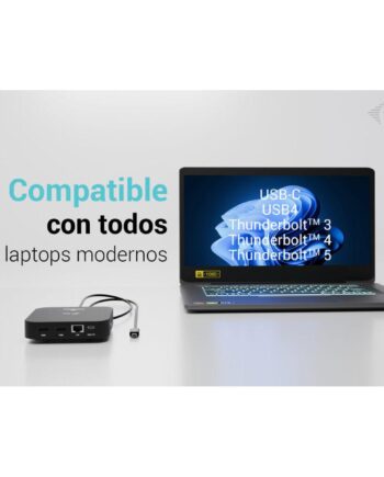 Usb Hub Tec C31dualhdmidpd100 Med Usbc