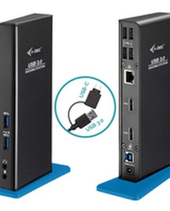 Usb Hub Tec U3dualhdmidock Med Hdmi Ethernet