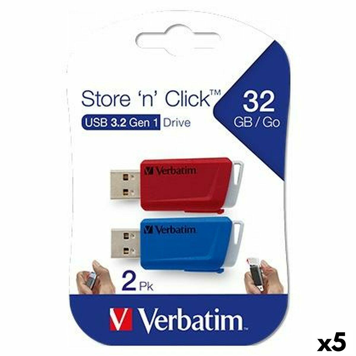 Usb Stick Verbatim Pak Multifarvet Sæt