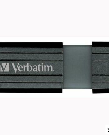 Usb Stik Verbatim Storengo Pinstripe 128 Sort Pak
