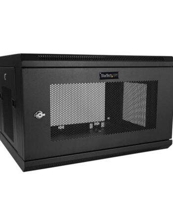 Vægmonteret Rackskab Startech Rk616walm Sort