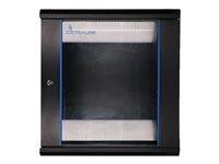 Vægskab 12u Extralink Rack Kabinet 600450 Sort