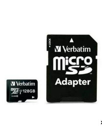 Verbatim Microsdhc Hukommelseskort 128 Stk Med Adapter