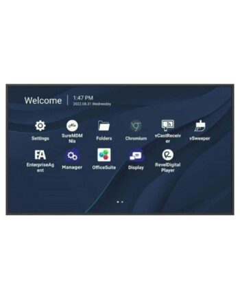 Viewsonic Cde6530  Uhd Skærm Sort Videowall