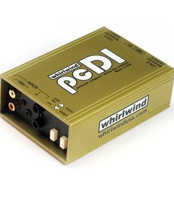 Whirlwind Stereo Direct Box Til Sammenkoble Computer Lydkort Med