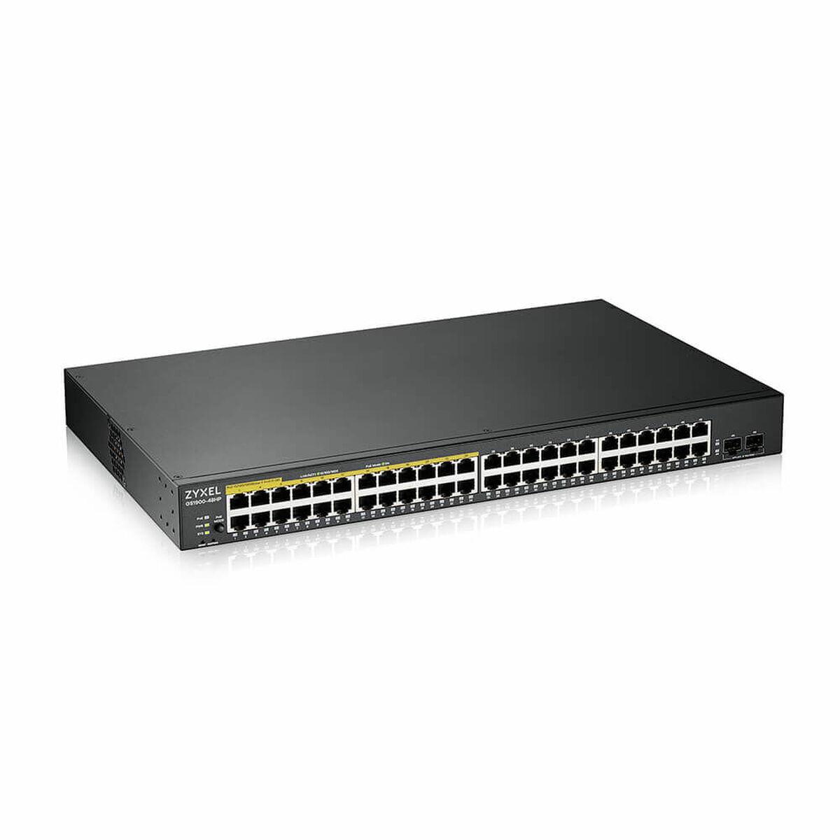 Zyxel Gs1900 48hp Ports Gigabit Poe Switch Til Rack